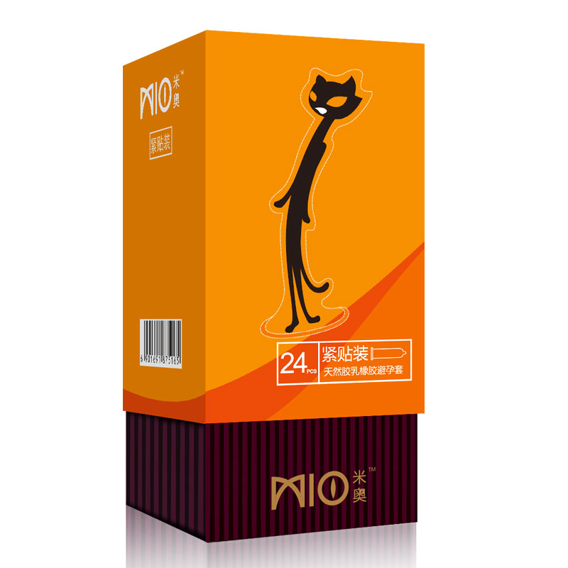 米奥紧绷小号安全套24只 紧缩贴合 不易脱落