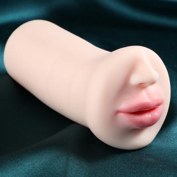 谜姬唇欢口爱口交名器 柔软口舌 仿真造型