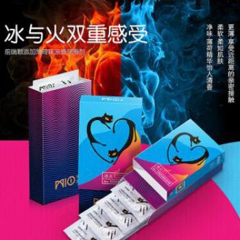 【买一送一】米奥冰火安全套8只 冰火双重体验